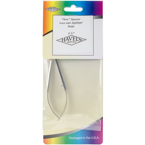 Havel's Snip-Eze Embroidery Snips 4.75"-Rounded Tip