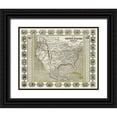 thumbnail image 1 of Haven 18x15 Black Ornate Wood Framed with Double Matting Museum Art Print Titled - North America United States Mexico - Haven 1846, 1 of 4