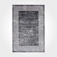 thumbnail image 1 of Haven Anthracite Framed Knitwear Acrylic Area Rugs for Living Room Jacquard Textured Modern Rugs Soft Geometric Rug for Bedroom Washable Rug Non-Slip Bohemian Carpet Perfect for Dining Room, 1 of 4
