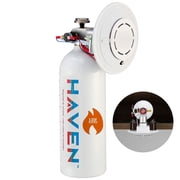 Haven Automatic Heat-Activated Fire Suppression Device 135 F 57 C RATED - Eco Friendly Non-Toxic, ABC, 5 Year Worry-Free Industrial and Urban Protection -Great for Kitchen, Office, Apartment.