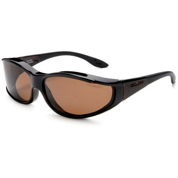 Haven Fits Over Sunwear Tolosa Over-Prescription Sunglasses,Tortoise Frame/Amber Lens,one size
