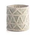 thumbnail image 1 of Haven Geo Tufted Decorative Basket, 1 of 4