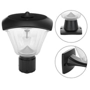 Haven Solar Light   Wall/Pier/3  Fitter Mounts   Black