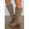 thumbnail image 1 of Haven't You Heard Boots - Dark Taupe, 1 of 5