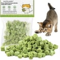 thumbnail image 1 of HavenJanny 60g Cat Grass Treats for Cat, Freezed Drying Cat Grass Teething Stick Snacks for Cats, Edible Cat Chew Toys for Teeth Cleaning and Hairball Removal, 1 of 9