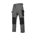 thumbnail image 1 of Havenre Men's Work Utility Pants, Relaxed Fit 4 Way Stretch, Durable Construction Carpenter Cargo Tactical Pants with Multi-Pockets Gray XL, 1 of 9