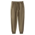 thumbnail image 1 of Havenre Sweatpants for Men Big and Tall Regular Fit Casual Drawstring Elastic Waist Sweat Pants Loose Fit Basic Solid Color Athletic Track Pants Joggers with Pockets Coffee M, 1 of 8