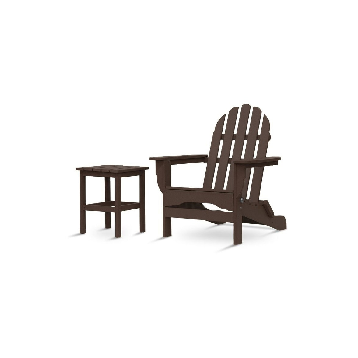 Havenside Home Hawkesbury 2piece Recycled Plastic Folding Adirondack