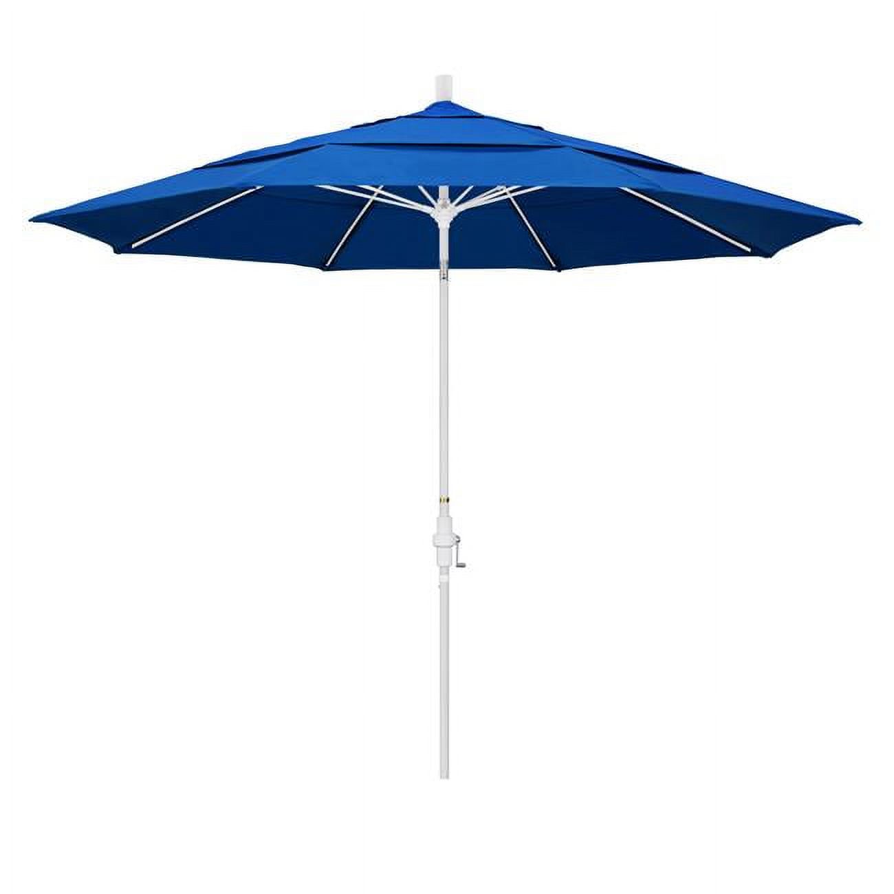 Havenside Home Perry 11ft Crank Lift Aluminum Round Umbrella by , Base Not Included Black - image 1 of 5