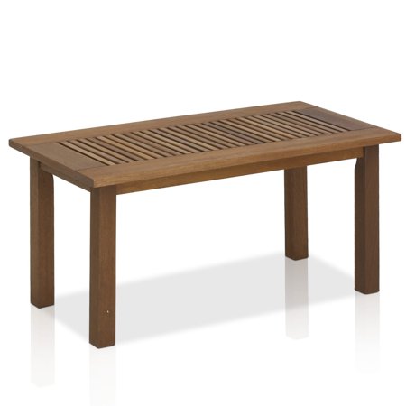 Havenside Home Surfside Teak Hardwood Outdoor Coffee Table by