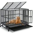 Haverchair Heavy Duty Indestructible Dog Crates for Large Dogs 38