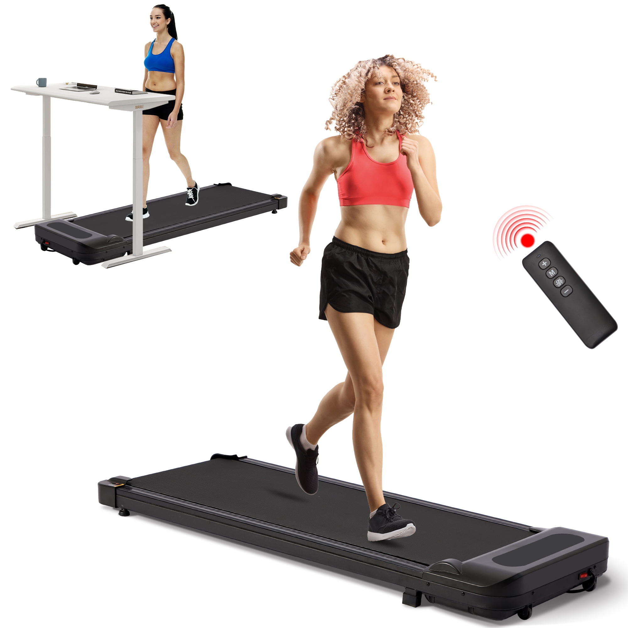 Haverchair Walking Pad Treadmill Under Desk Treadmill 2 in 1 for