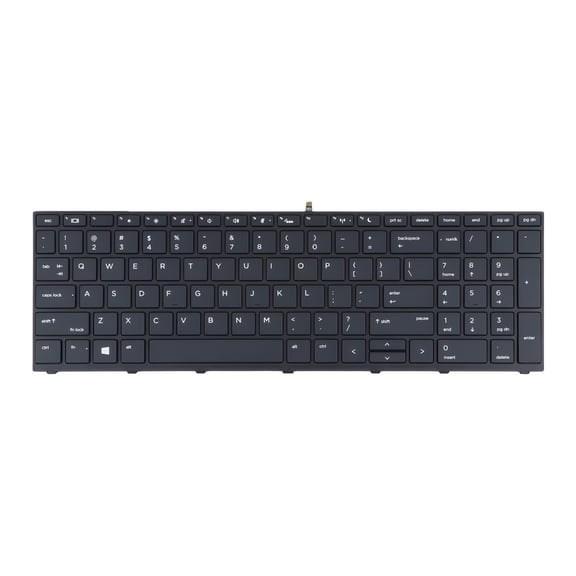 Havezk Laptop Replacement Keyboard Typing Response Assembly US Version Keyboard for Accessory for Home Office