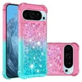 thumbnail image 1 of Havilah For Google Pixel 10 Pro / Google Pixel 10 TPU Case Gradient Quicksand Phone Back Cover - Pink+Sky Blue, 1 of 5