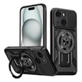 thumbnail image 1 of Havilah For Iphone 15 Plus CaseArmor Rotating Holder Compatible With Magsafe For Iphone Cover(Black), 1 of 3