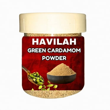 Havilah Premium Whole Green Cardamom Powder 50 g- Fresh Elaichi for Cooking, Baking, and Tea - Aromatic and Flavorful - 100% Natural ,50 grams