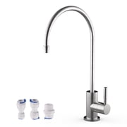 Havin Stainless Steel Lead Free Water Faucet,Reverse Osmosis Faucet, Drinking Water Faucet, Purifier Faucet,Water Filtration System Faucet, Beverage Faucet,1/4 Inch Tubing,Brushed Polishing