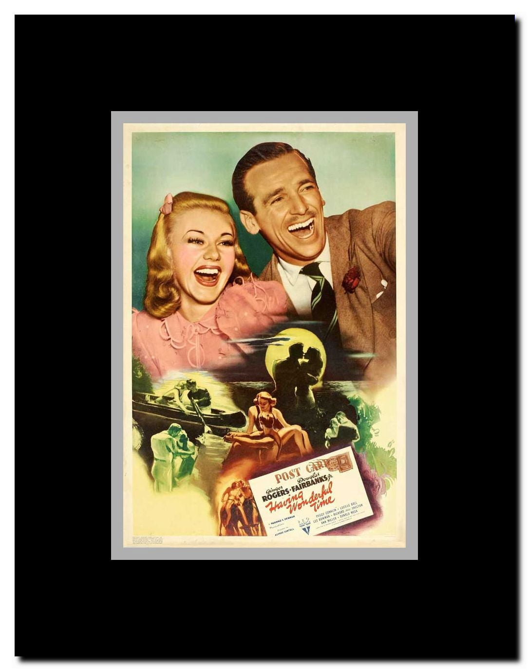 Having Wonderful Time Framed Movie Poster
