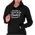thumbnail image 1 of Having a Weird Mom Builds Character Women Plus Size Graphic Pullover Hoodie Brisco Brands 4X, 1 of 5
