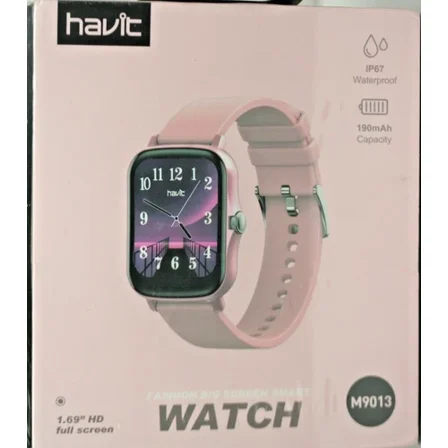 Havit Fashion Big Screen Smart Watch M9013 Sealed