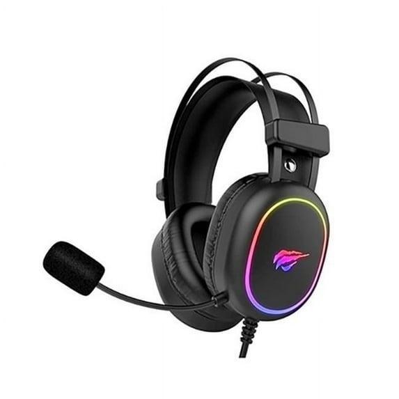 Havit Havit-HSH2016D Stereo Stainless Steel Gaming Headset with LED Lighting & HD Mic
