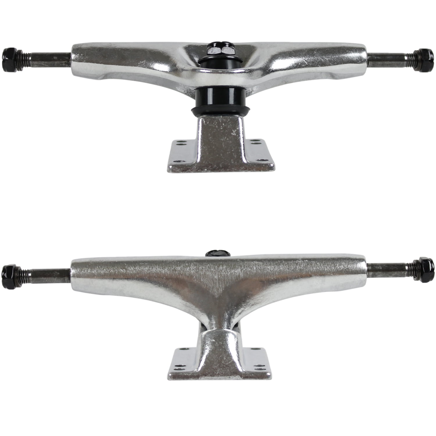 Havoc 7.0 Longboard Trucks Set Of 2 - Silver, For Smooth Cruising & Carving