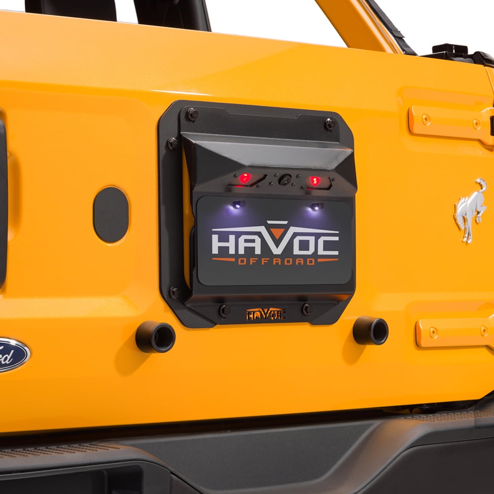 Havoc Spare Tire Delete Kit Steel, Black HFB05009 202123 Ford