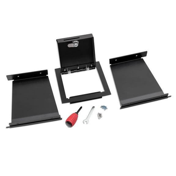 Havoc by RealTruck Center Console Vault | Steel, Textured Black | HFB-08-007 | Compatible with 2021 - 2024 Ford Bronco