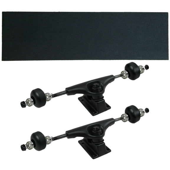 Havok Skateboard Trucks, Wheels, Bearings, Grip, Hardware Truck Package Black 5.25 (8.0)