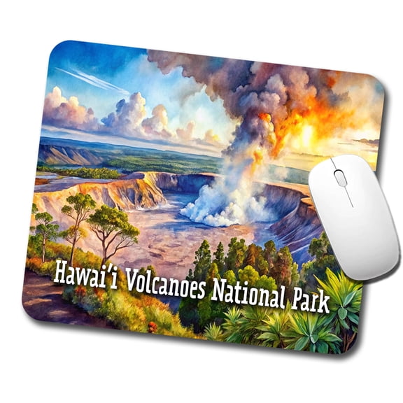 Hawai'i Volcanoes National Park Mouse Pad Low Profile Gaming Mat