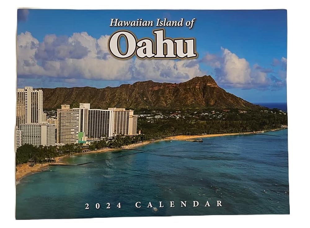 Hawaii 2025 TwelveMonth Calendar (Hawaiian Island of Oahu)