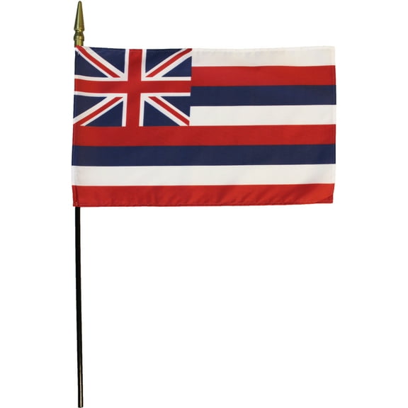 Hawaii - 8"X12" Stick Flag