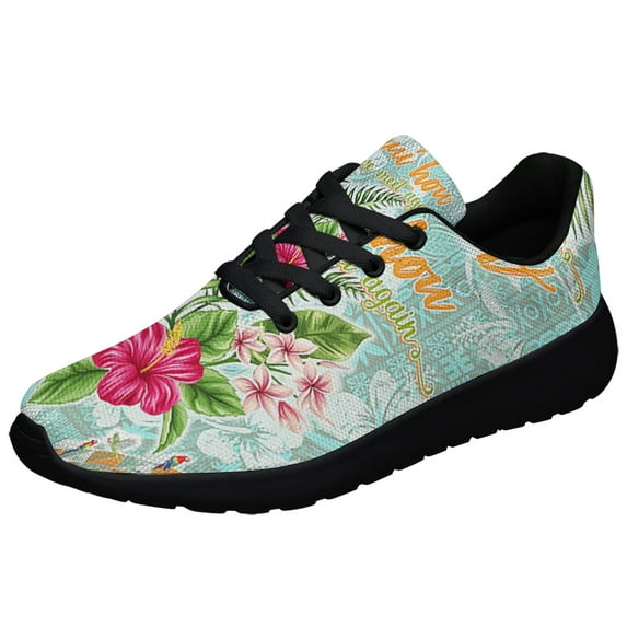 Hawaii A hui hou Shoes Sneakers for Women Men Black Size 10.5