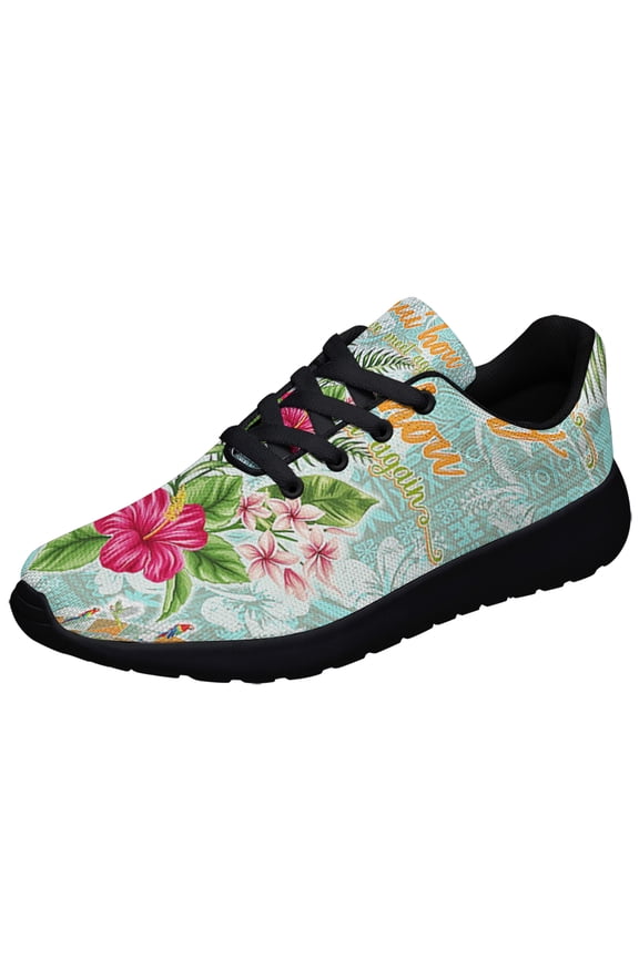 Hawaii A hui hou Shoes Sneakers for Women Men Black Size 3.5