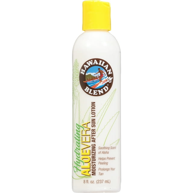 Hawaii Aloe After Sun Moisturizing Lotion By Hawaiian Blend 8 fl oz