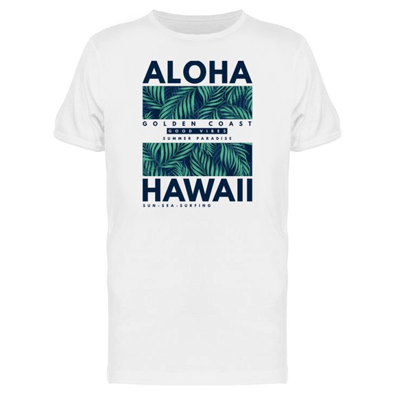 Hawaii Aloha Icon Tee Men's -Image by Shutterstock