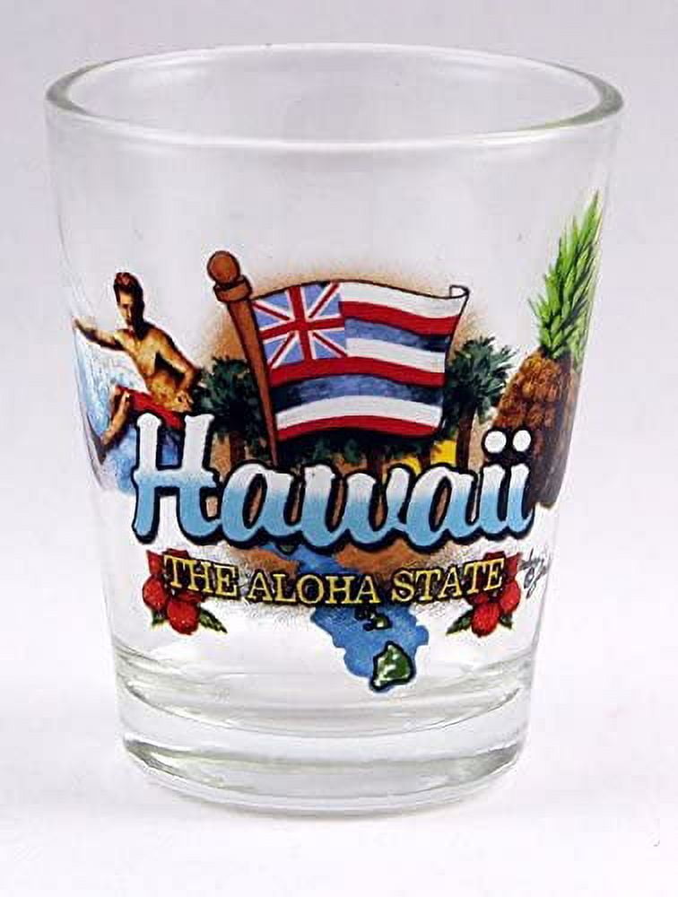 Bicchiere Da Shot Da Collezione Maui Hawaii – Souvenir Raro E Originale, Regalo Perfetto Per Chi Ama Le Hawaii - 2