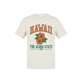 thumbnail image 1 of Hawaii Aloha State Floral Design Men's T-shirt, 1 of 3