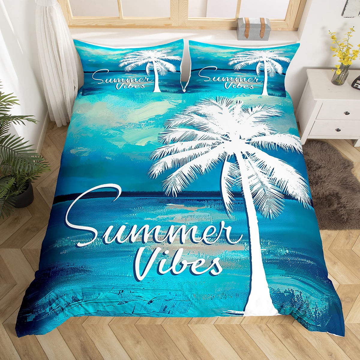 Tropical Beach Duvet Cover Set GFTOHD7150