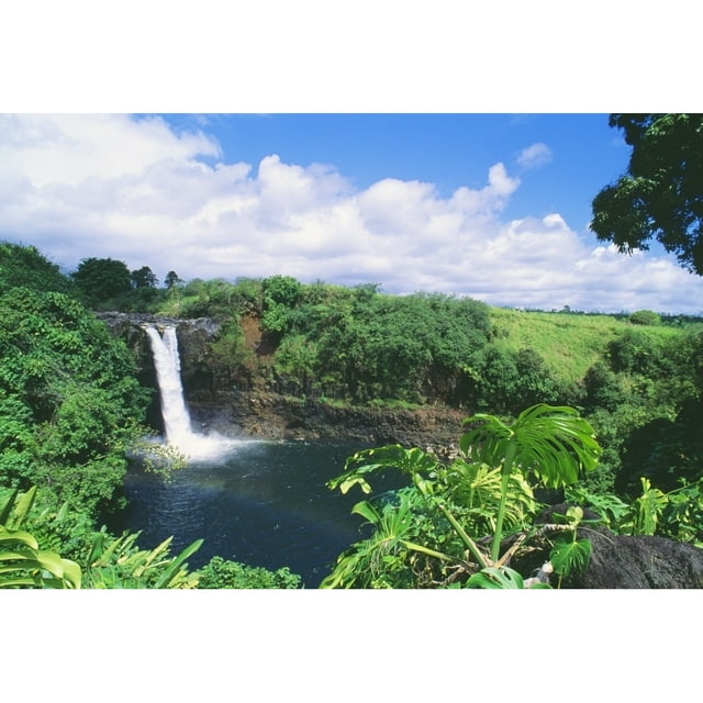 Hawaii Big Island Hilo Wailuku River State Park Rainbow Falls Rainbow Hawaii Big Island Hilo Wailuku River State Park Rainbow Falls Rainbow