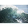 thumbnail image 1 of Hawaii, Big powerful wave break. Poster Print (18 x 12), 1 of 3