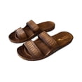 thumbnail image 1 of Hawaii Brown and Black Jesus Sandals for Kids, Boys and Girls Footwear, Children Sandal Run 2 Size Smaller than US Size., 1 of 4