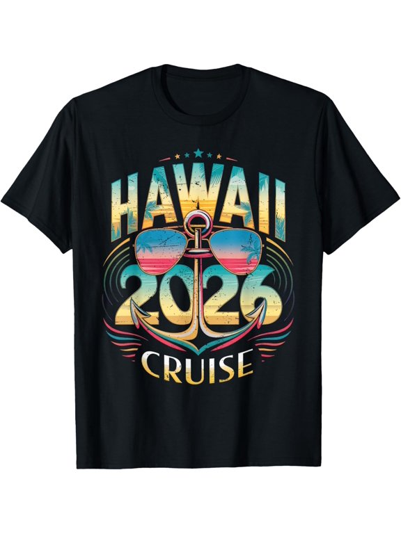Hawaii Cruise 2026 Vacation Trip Matching Family Group T-Shirt tee