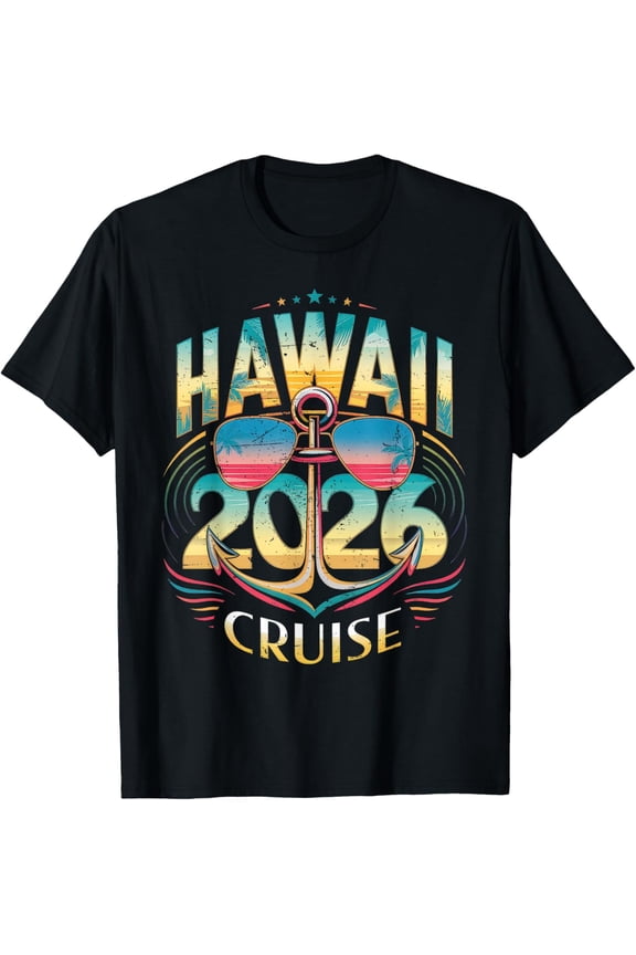 Hawaii Cruise 2026 Vacation Trip Matching Family Group T-Shirt tee