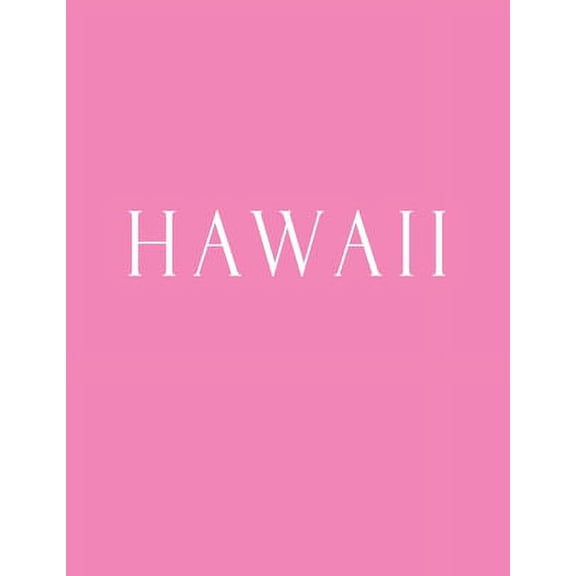 Hawaii: Decorative Book to Stack Together on Coffee Tables, Bookshelves and Interior Design - Add Bookish Charm Decor to