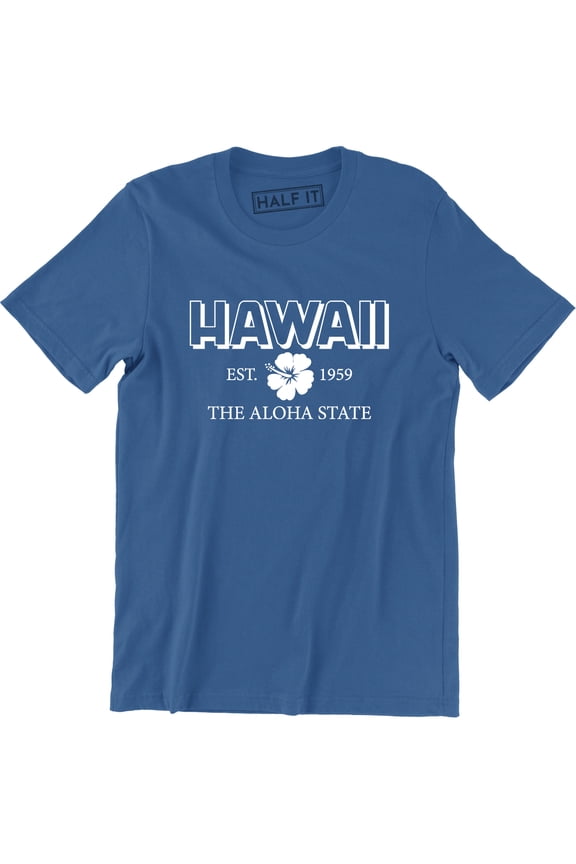Hawaii Est. 1959 Established State Usa America History Men's T-Shirt
