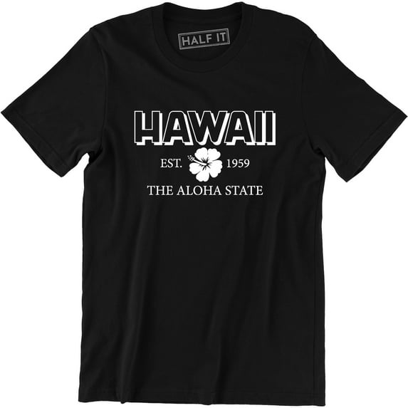 Hawaii Est. 1959 Established State Usa America History Men's T-Shirt