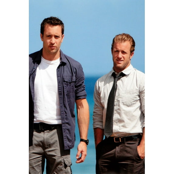 Hawaii Five-0 50 Cast Poster Metal Print 12in x 16in Print on Metal 12x16 Square Adults Z Posters