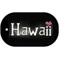 thumbnail image 1 of Hawaii Flag Script Novelty Metal Dog Tag Necklace DT-9449 2" x 1" Dog Tag (DT), 1 of 1