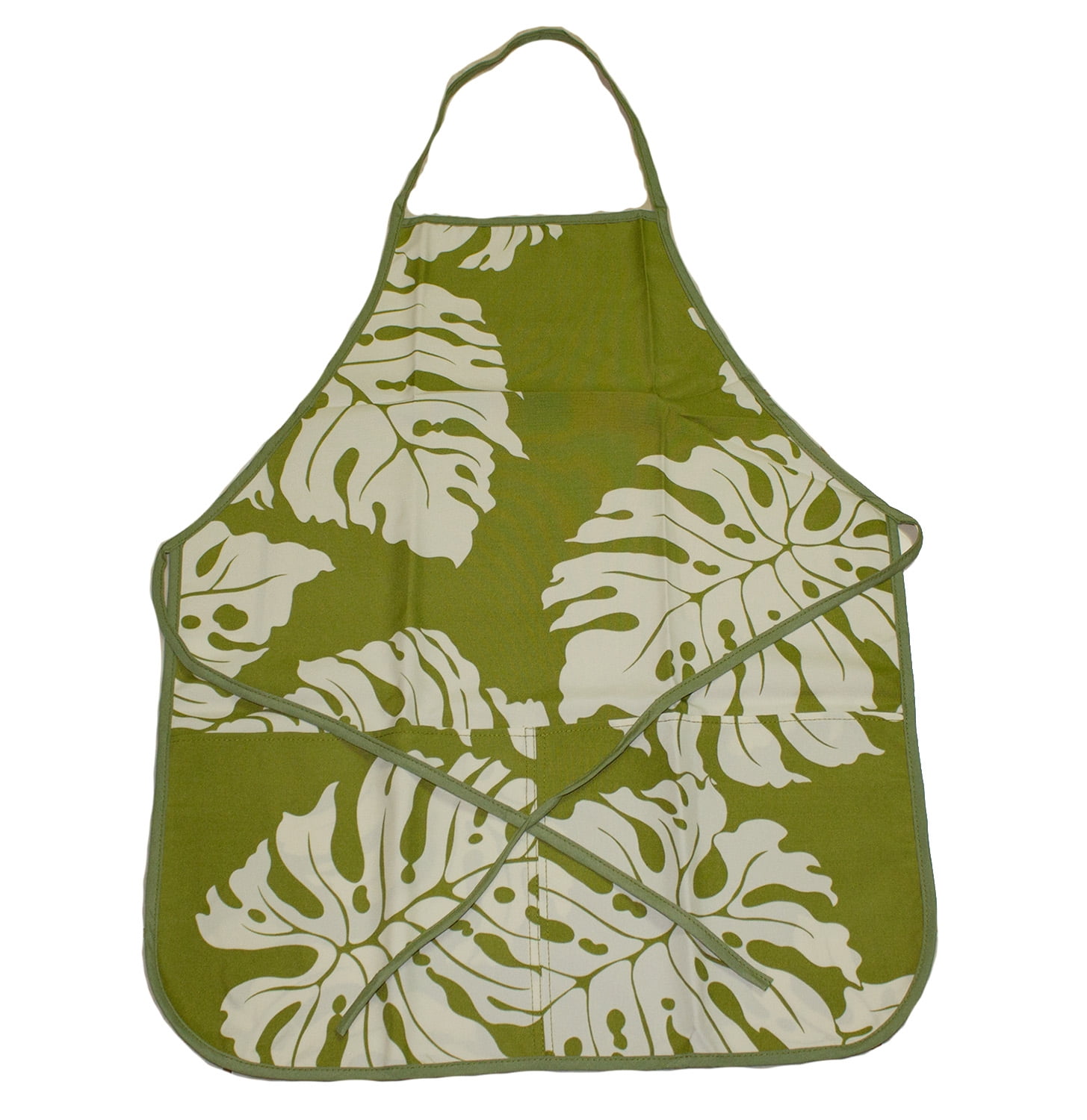Hawaii Floral Print Flower Adult Aprons for Men and Women